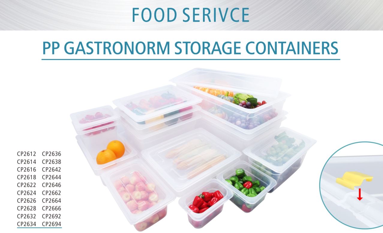 SUNNEX's PP gastronorm containere