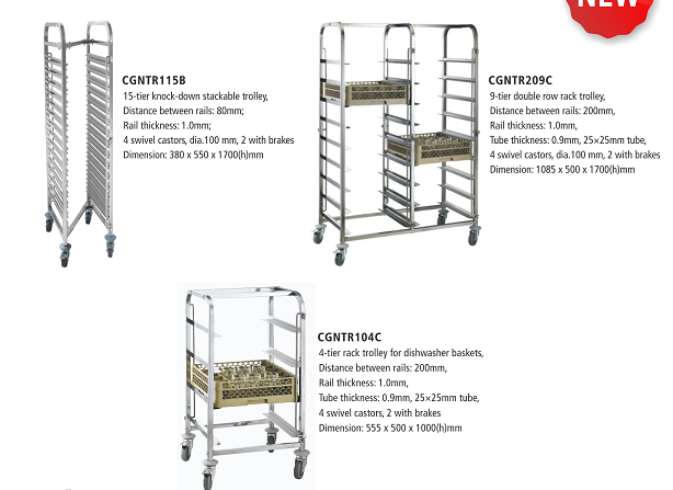 Sunnex Bedste promovering af GN pandereol, Gastronorm rack