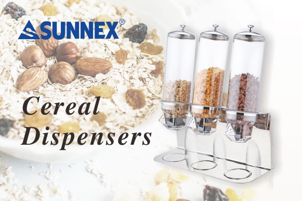 SUNNEX Triple Cereal Dispensere