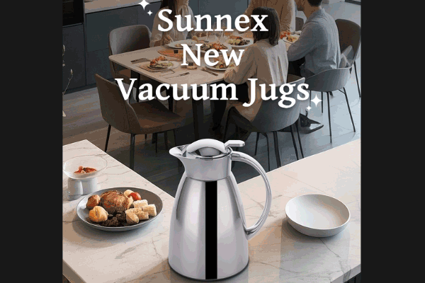 Sunnex New MCPR Series 304 Vacuum Kande i rustfrit stål